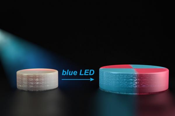 化學傢們用LED光改變3D打印對象結構(gou)